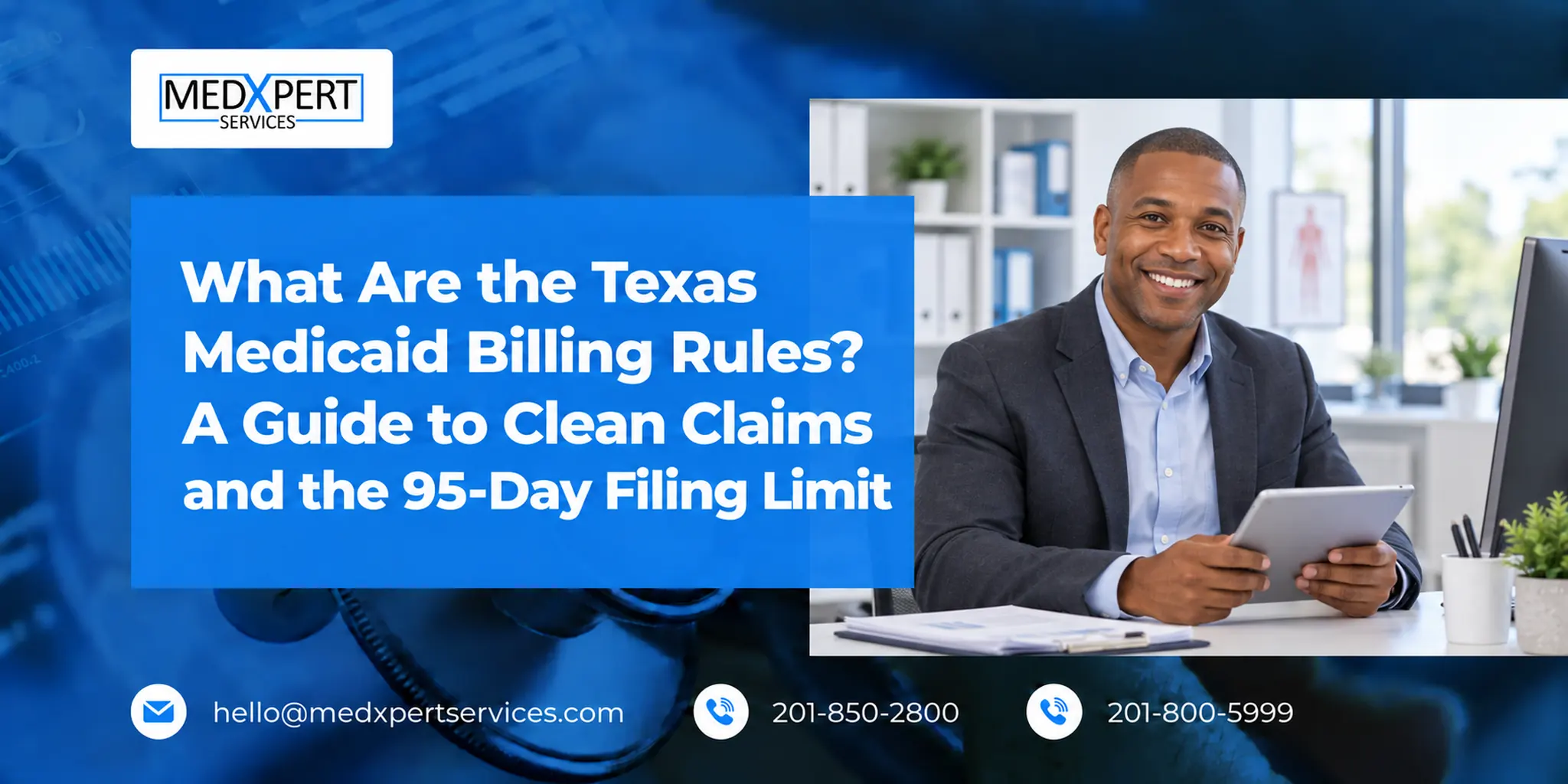 Medical billing professional services for Texas Medicaid clean claims and the 95-day filing limit